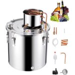 Vevor distillateur alambic 50 l, chaudiere a spiritueux en inox avec serpentin en cuivre, distillateur ... Vevor distillateur alambic 50 l, chaudiere a spiritueux en inox avec serpentin en cuivre, distillateur ...