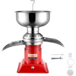 Vevor ecremeuse electrique 30 w bol 5 l separateur de creme electrique 100 l / h separateur centrifuge ...