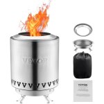 Vevor foyer de table, ?150 x 205 mm, brasero de table en acier inox portable pour decoration interieure ... Vevor foyer de table, ?150 x 205 mm, brasero de table en acier inox portable pour decoration interieure ...
