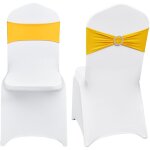 Housse de chaise pliante en elasthanne extensible, 30 pcs, housse de protection universelle avec ceinture, ... Housse de chaise pliante en elasthanne extensible, 30 pcs, housse de protection universelle avec ceinture, ...