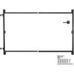 Vevor kit de construction de portail, pour ouvertures 1016 - 1829 mm large, kit cadre de portail complet ...