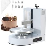 Vevor machine a glacer les gateaux 4 - 12 pouces, machine a lisser creme a faible bruit, plateau tournant ...
