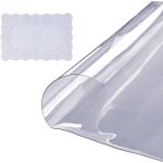 Vevor nappe ronde transparente 123 cm film de table transparent en pvc epaisseur 1, 5 mm impermeable ... Vevor nappe ronde transparente 123 cm film de table transparent en pvc epaisseur 1, 5 mm impermeable ...