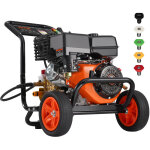 Vevor nettoyeur haute pression essence 4400psi 15l / min 2, 6gpm, pompe cuivre, pistolet + rallonge + ...