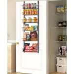 Vevor organisateur de garde - manger a suspendre sur la porte, etagere a epices murale a 6 niveaux, reglable, ...