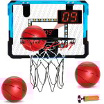 Vevor panier de basket enfants, 39x28, 5 cm, mini - but de basket - ball interieur avec tableau deaffichage ...