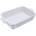 Vevor plat de cuisson en ceramique , grand plat de 9 x 13 , plat de cuisson rectangulaire avec double ... Vevor plat de cuisson en ceramique , grand plat de 9 x 13 , plat de cuisson rectangulaire avec double ...