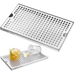 Vevor plateau egouttoir pour colonne a biere, plateau deegouttement en inox 304 avec 4 coussinets en ...