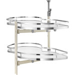 Vevor plateau tournant pour meuble deangle ouverture a gauche, etagere pivotante pour placard d?angle ...