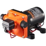 Vevor pompe a eau a membrane 12 v cc 3 gpm 11, 36 l / min 4 chambres avec pressostat, interrupteur de ...