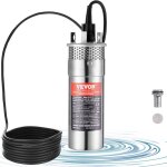 Vevor pompe a eau solaire, 120 w, pompe de puits profond submersible, 12 v cc, 3, 2 gpm, levage 70 m, ... Vevor pompe a eau solaire, 120 w, pompe de puits profond submersible, 12 v cc, 3, 2 gpm, levage 70 m, ...