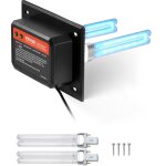 Vevor purificateur deair conduit cvc maison 18 w epurateur deair de conduit de climatisation, longueur ...