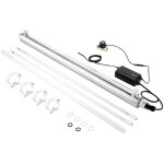 Vevor purificateur deeau uv 55 w 45, 4 l / min, filtre a eau ultraviolet avec boitier en acier inoxydable, ...