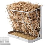 Vevor ratelier a foin pour betail de 179, 5 l, mangeoire a cereales et a foin 2 en 1, mangeoire murale ... Vevor ratelier a foin pour betail de 179, 5 l, mangeoire a cereales et a foin 2 en 1, mangeoire murale ...