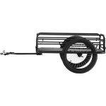 Vevor remorque de velo, capacite de charge de 125 kg, chariot de velo, rangement compact pliable et degagement ...