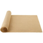 Vevor rouleau toile de jute, 1016 mm x 45, 7 m, chemin de table toile de jute naturelle haute densite ...