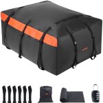 Vevor sac de toit de voiture 651 l, coffre de toit etanche en pvc 840d robuste, sac porte - bagages avec ...