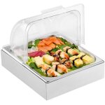 Vevor saladette refrigeree a poser avec 1 plateau de service en acier inoxydable, vitrine refrigeree ... Vevor saladette refrigeree a poser avec 1 plateau de service en acier inoxydable, vitrine refrigeree ...