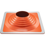 Vevor solin de toit pour tuyaux 254 - 457 mm etancheite toiture flexible en silicone, avec base carree ...
