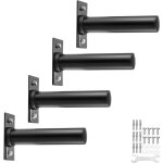 Vevor support mural pour disque de poids lot de 4, support de poids de 50, 8 mm capacite de charge 150 ...