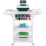 Vevor table de presse a chaud a 3 niveaux, support de presse a chaud mobile avec roulettes, etabli pour ... Vevor table de presse a chaud a 3 niveaux, support de presse a chaud mobile avec roulettes, etabli pour ...
