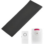 Vevor tapis alarme de sortie de lit, capteur de surveillance de lit sans fil, avec teleavertisseur, coussin ...
