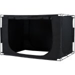 Vevor tente de lit en tissu ponge, tente de reve respirante a 3 portes avec poteaux en fibre de 11 mm, ...