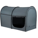 Vevor tente de lit en tissu ponge, tente de reve respirante a 4 portes avec poteaux en fibre de 7 mm, ...