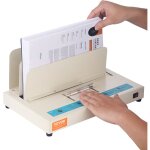 Thermorelieur a3 (bord court) / a4 / a5 capacite 500 feuilles, relieuse thermique epaisseur maximale ...