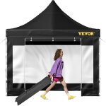 Mophorn - vevor tonnelle impermeable 3x3 m tente pop - up jardin avec parois laterales pavillon terrasse ...