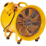 Vevor ventilateur deextraction 550 w extracteur deair industriel 304, 8 mm volume deair 4247 m3 / h cordon ...
