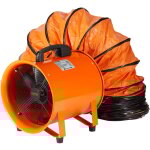 Ventilateur deextraction 900 w extracteur deair conduit industriel 406, 4 mm tuyau extraction 10 m volume ...