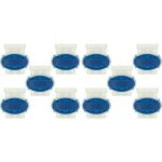 10x raccords pour cbles de dlimitation tondeuses - robots, tanches, bleus, transparents compatible ...