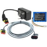 Vhbw 1x alimentation, 1x batterie 2600 mah, 1x c�ble basse tension 3 m compatible avec husqvarna automower ...