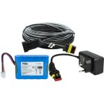 Vhbw 1x alimentation, 1x batterie 3000 mah, 1x c�ble basse tension 30 m compatible avec husqvarna automower ...