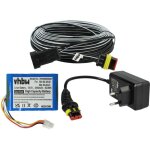 Vhbw 1x alimentation, 1x batterie 3400 mah, 1x c�ble basse tension 30 m compatible avec husqvarna automower ...