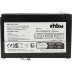 1x batterie compatible avec apc back ups es700, back ups 650, back ups 700, back ups 550 asi (7200mah, ...