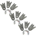 27x lames compatible avec bosch indego 1000 connect, 1200, 1000, 1100 connect tondeuse - lames de rechange, ... 27x lames compatible avec bosch indego 1000 connect, 1200, 1000, 1100 connect tondeuse - lames de rechange, ...