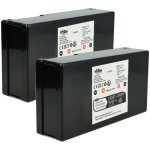 Vhbw 2x batterie compatible avec alpina ar2 1200, ar 1 500, 124563, ar2 291870, ar2 291871, ar1 291868 ...
