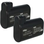 Vhbw - 2x batterie compatible avec electrolux pure i9, pi91, i9. 2 aspirateur noir (3400mah, 7, 2v, li ...