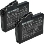 Vhbw - 2x batterie compatible avec glovii gp1r, gj1g, gxb, gj1r, gp1c, gj1, gp1g, gj1c, gxr, gp1 gants ...