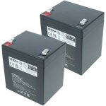 Vhbw 2x batterie compatible avec ld systems road buddy 10, roadman 102 haut - parleurs, enceintes portatives ...