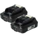 Vhbw - 2x batterie compatible avec makita cg100d, cg100, cl106fd, cg100dza, cg100dwaea, cg100dsyex outil ...