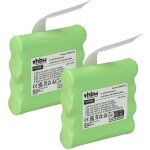 Vhbw 2x batterie compatible avec midland m99, lxt410, lxt376, lxt440, lxt420, m48, lxt460 radio talkie ...