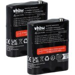 2x batterie compatible avec motorola t6000, t6320, t6210, t6400, t6200, t6300, t6250, t6310, t6220 radio ...