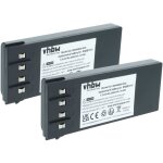 Vhbw 2x batterie compatible avec nbb nano - m, nano - s, nano - l, nano - l smj, 2. 260. 1020 op�rateur ...
