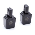 Vhbw - 2x batterie remplacement pour bosch 92955, bh964n, bh - 964n, 3 607 300 502, 3607300502 pour outil ...