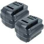 Vhbw 2x batterie remplacement pour dewalt de0242, bha24, de0240, de0241, dw005, de0240 - xj, de0243 - ...