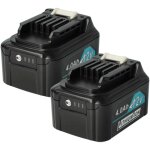 2x batterie remplacement pour makita bl1021, bl1016, bl1020, bl1020b, bl1020b - 2, bl1015b, bl1015b - ...