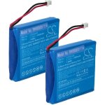 Vhbw 2x batterie remplacement pour midland icp083448, jhhy903448a pour radio talkie - walkie (2000mah, ...